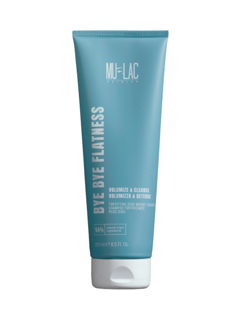 MULAC BYE BYE FLATNESS FORTIFYING ZERO WEIGHT SHAMPOO 250ML