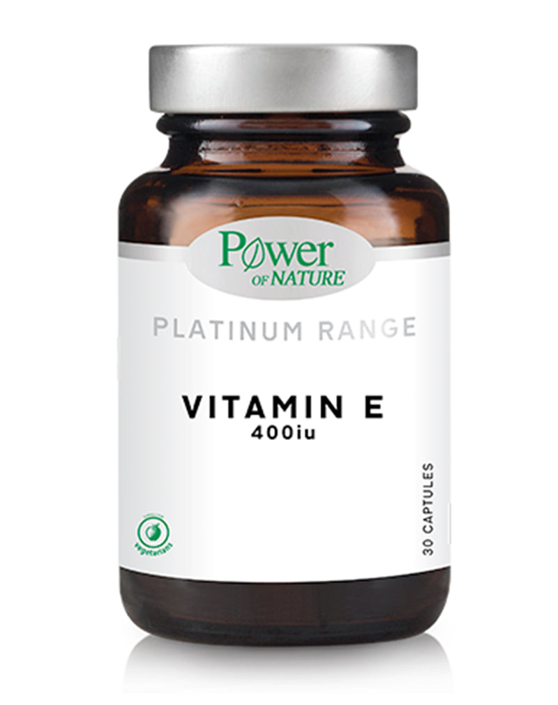 Power Of Nature Vitamin E 400 IU*30