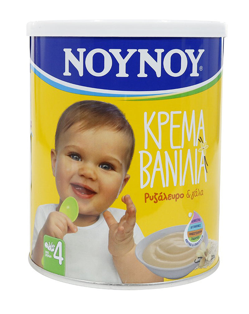 Noynoy Krem Vanilje Me Miell Orizi 350 GR