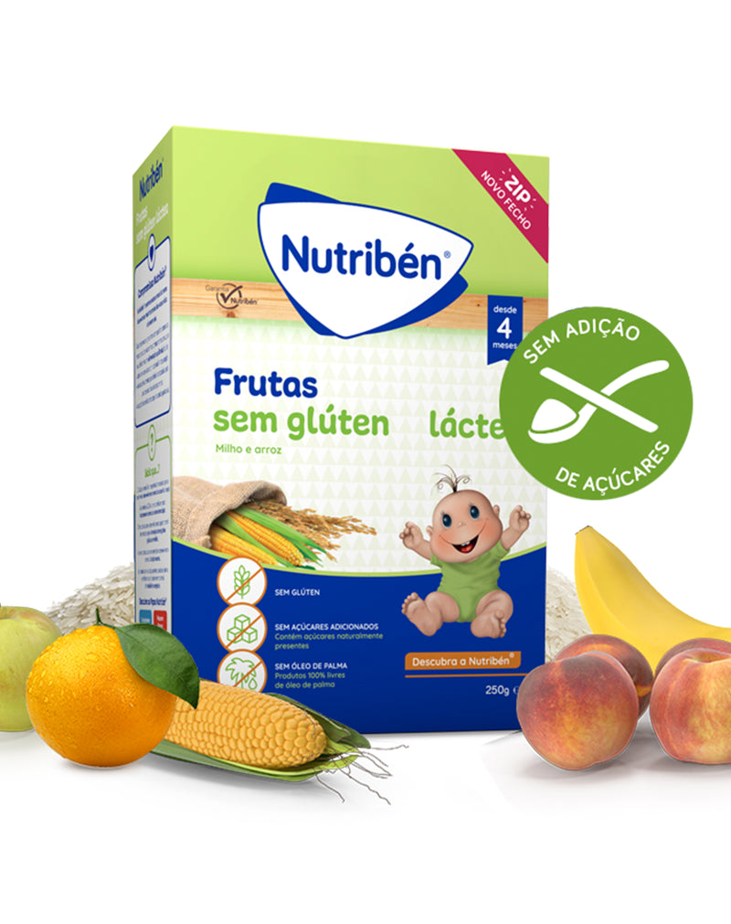 Nutriben Lactea Fruits 4 Months + * 300 G