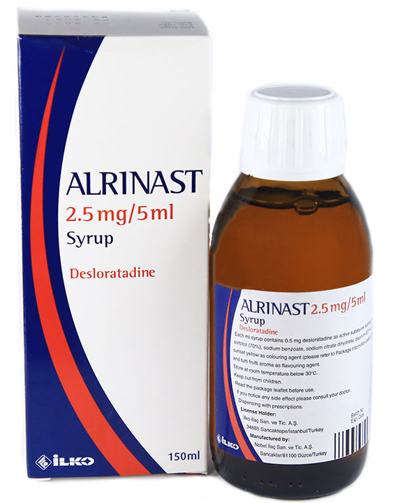 Alrinast Shurup 2.5/5ML * 150 ML