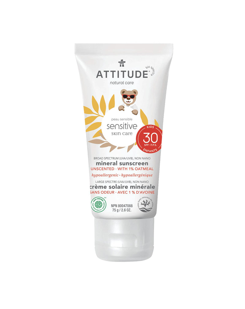Attitude Baby & Kids Mineral Sunscreen SPF 30 * 150 G