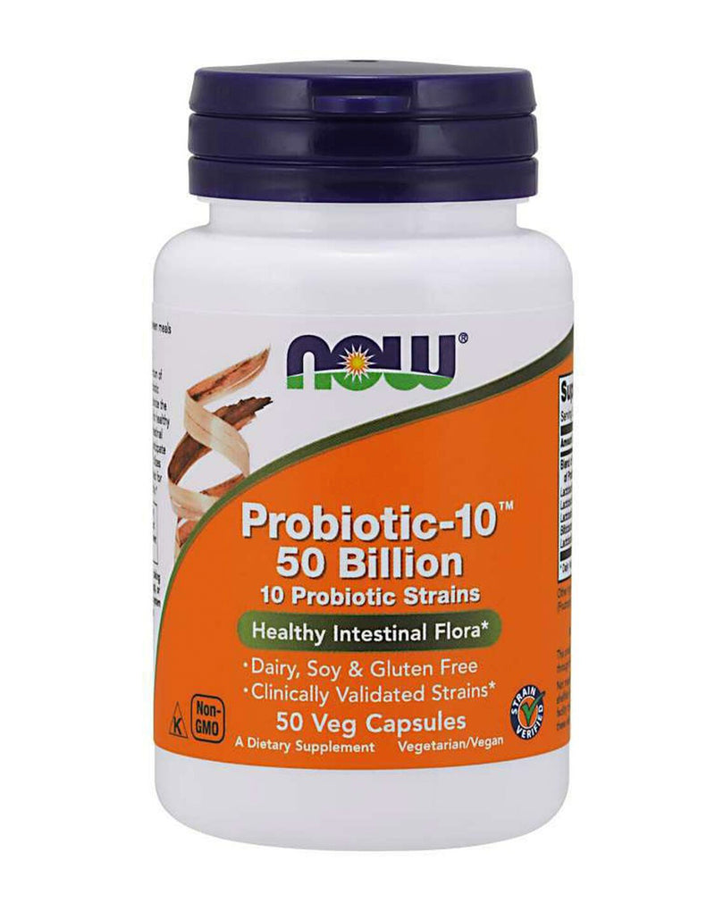 Now Probiotic-10 50 Billion * 50