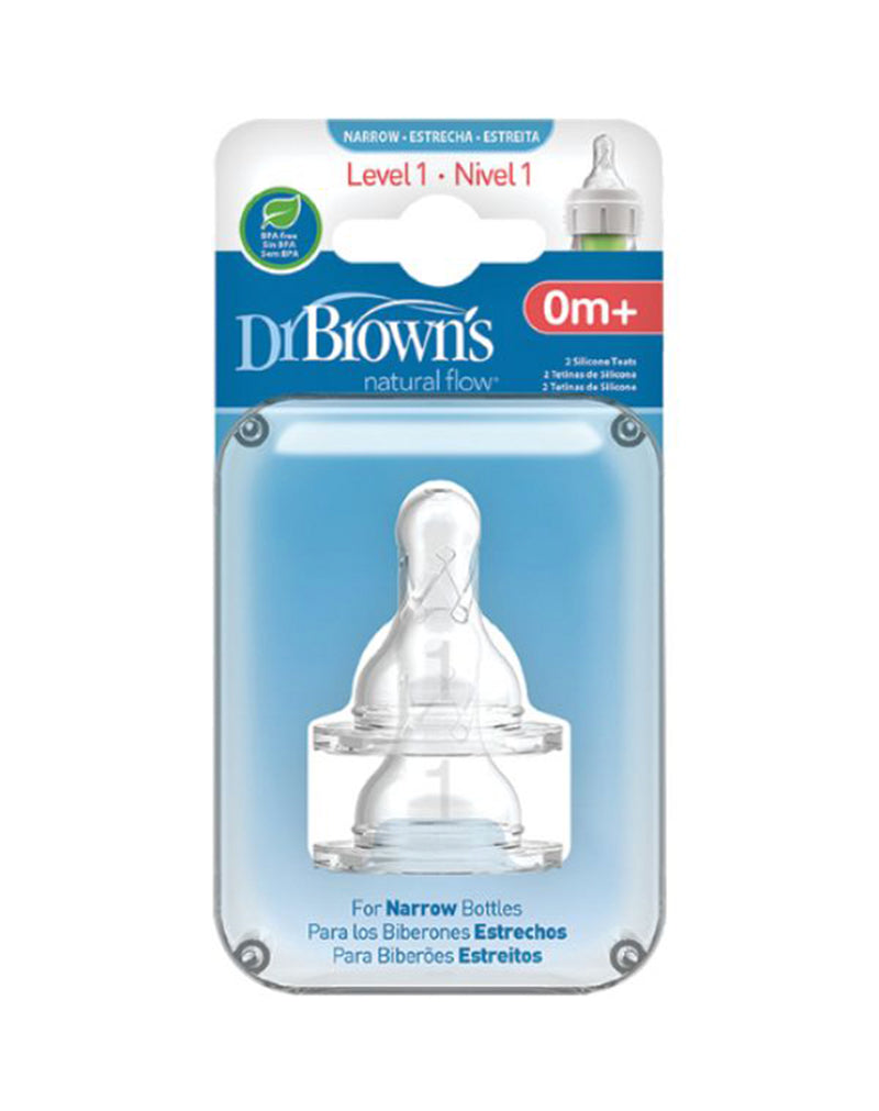 Dr. Brown's Narrow Neck Bottle Nipples * 2