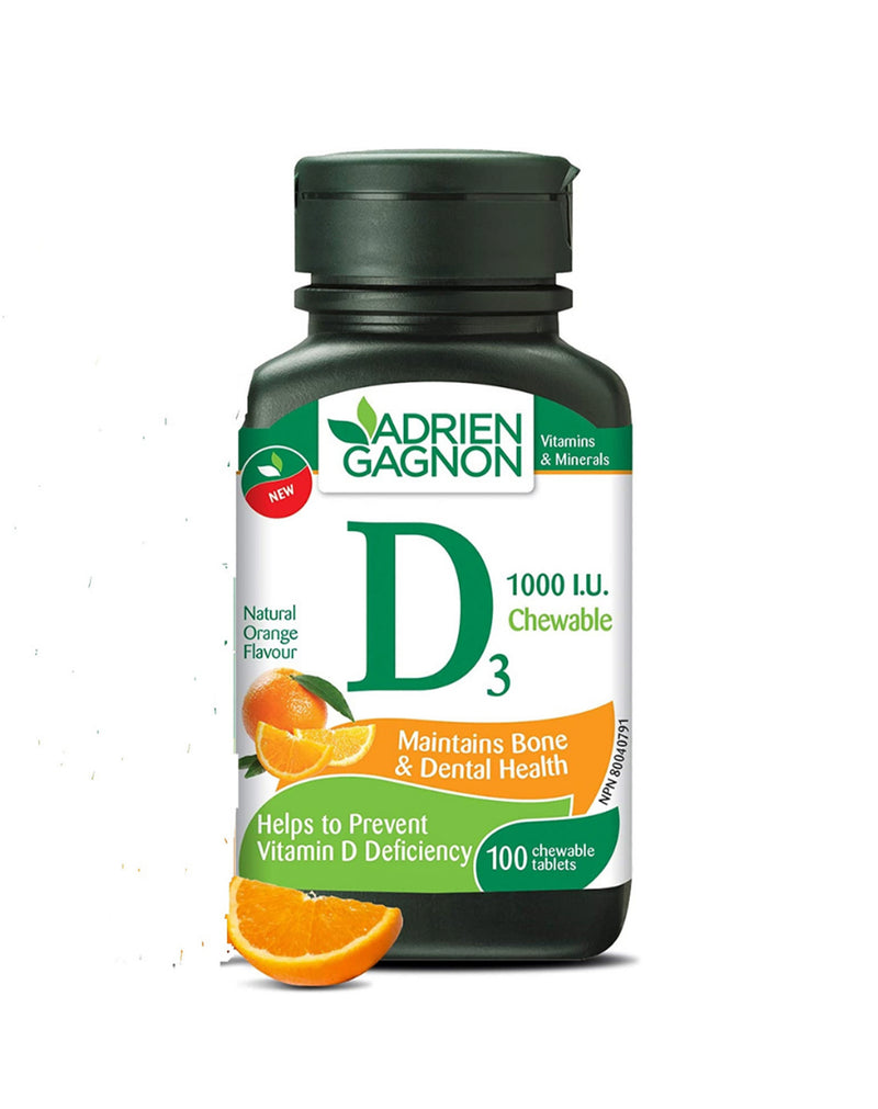Adrien Gagnon Vitamin D 1000 UI * 120