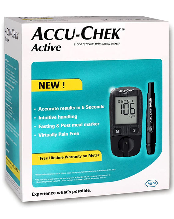 Accu-chek active blood glucose meter