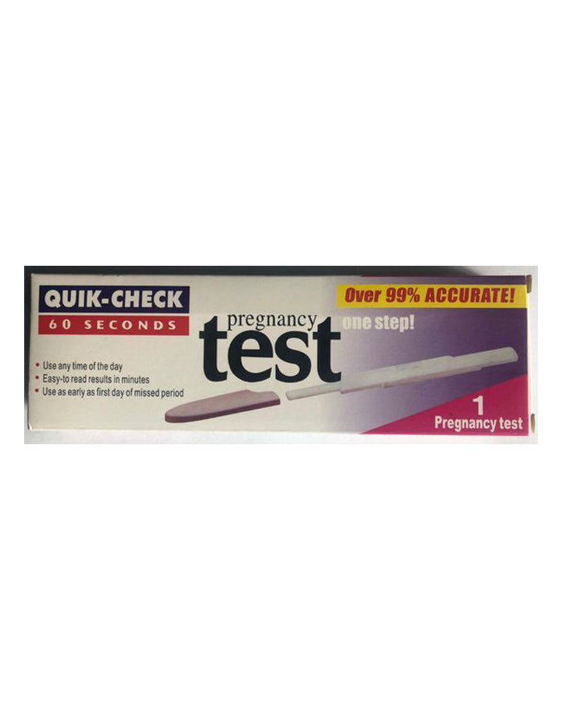 Quick-Check Pregnancy Test