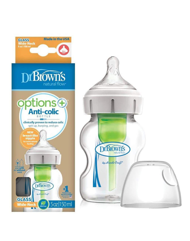 Dr. Brown’s Options+ Anti-Colic Glass Bottle