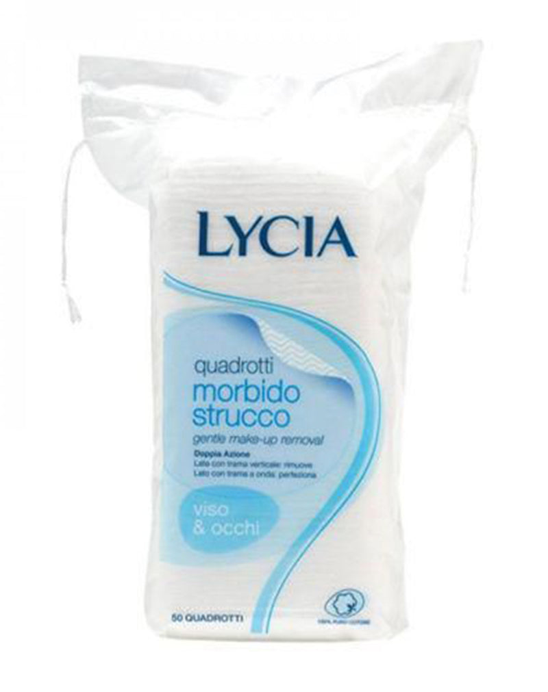 Lycia Squares Soft Make-up Remover Cotton *50