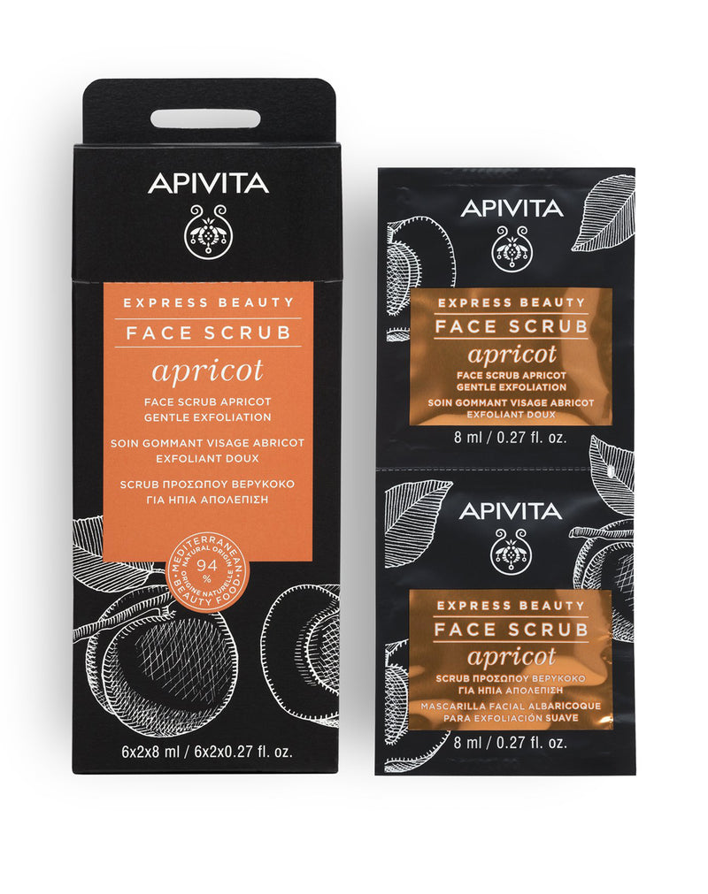 Apivita Face Scrub Apricot * 8 ML