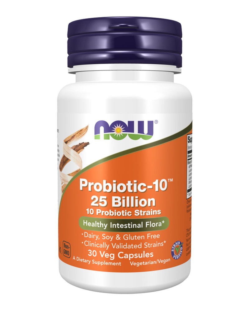 Now Probiotic-10™ 25 Billion Veg*30