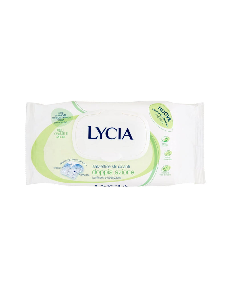 Lycia Wipes Makeup Remover Oily and Impure Skin *64