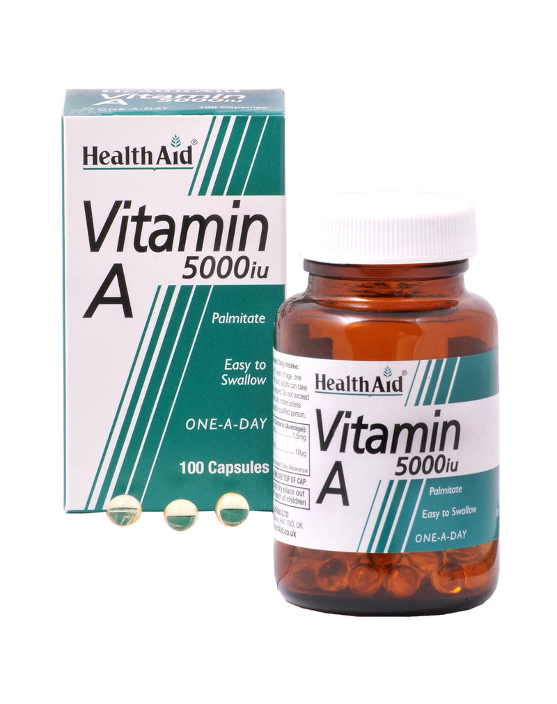 HealthAid Vitamin A 5000 IU *100