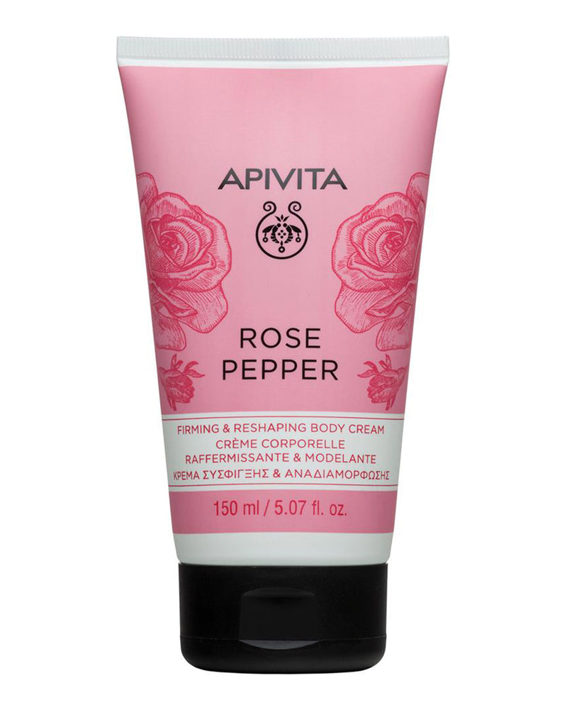 Apivita Rose Pepper Firming and Reshaping Body Cream * 150 ML