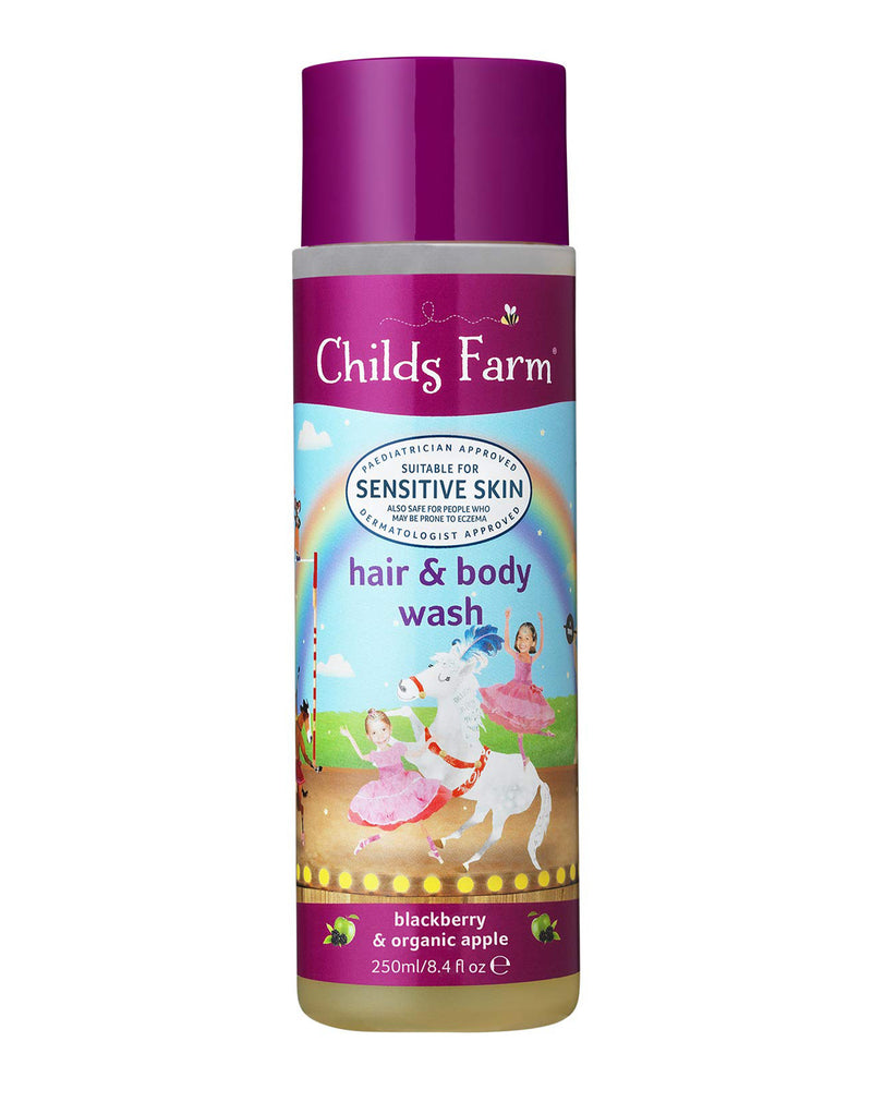 Childs Farm Blackberry & Apple Hair & Body Wash 