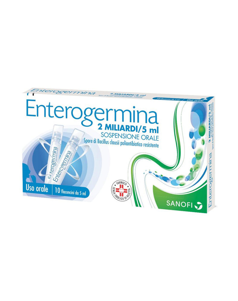 Enterogermina 2Miliardi/5 ML Spore Di Bacillus*10