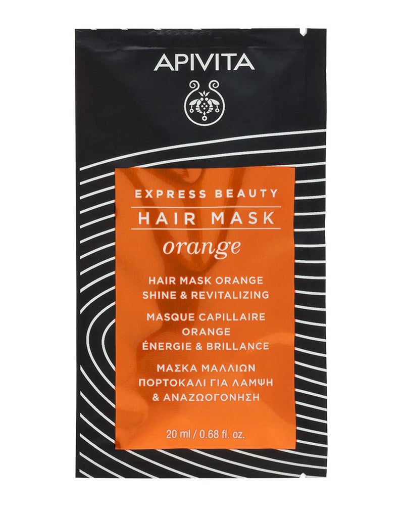 Apivita Express Beauty Orange Shine & Revitalizing Hair Mask Express Beauty * 20 ML
