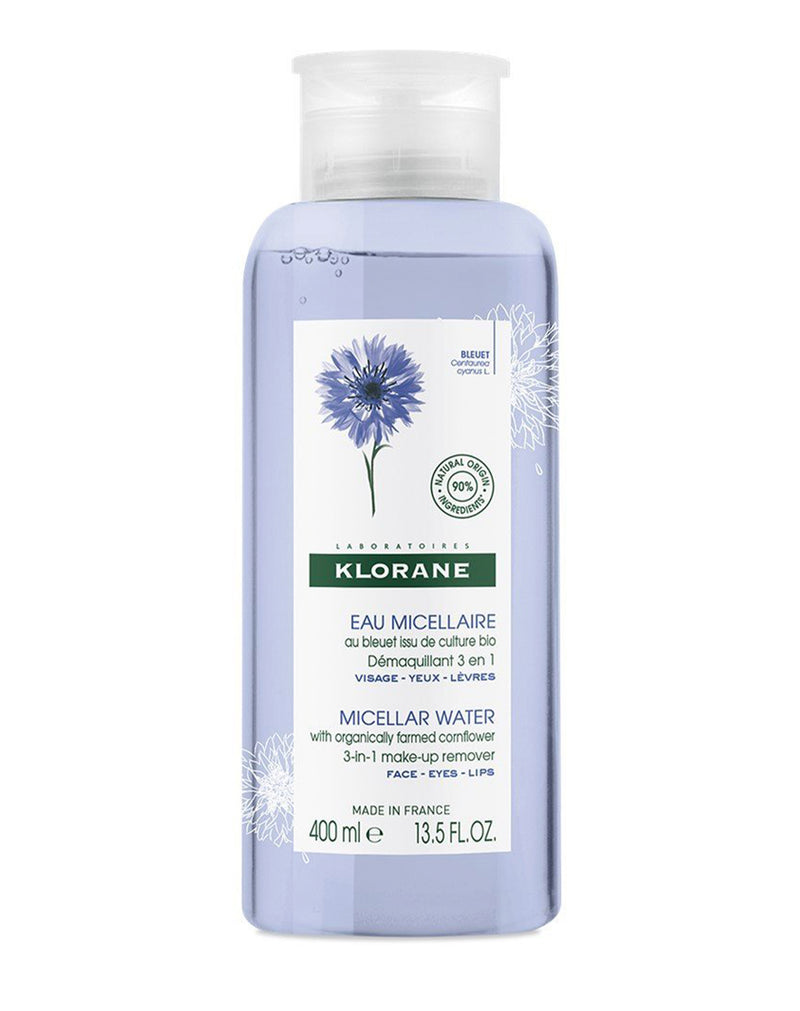 Klorane Micellar Water with Organic Cornflower* 400ML