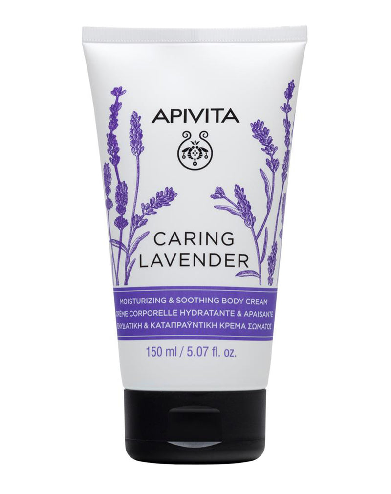 Apivita Caring Lavender Moisturizing & Soothing Body Cream * 150 ML