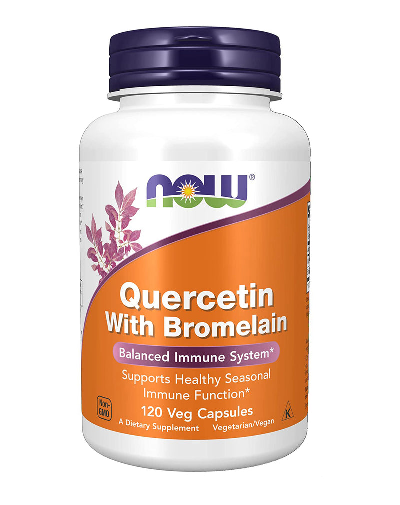 Now Quercetin with Bromelain*120