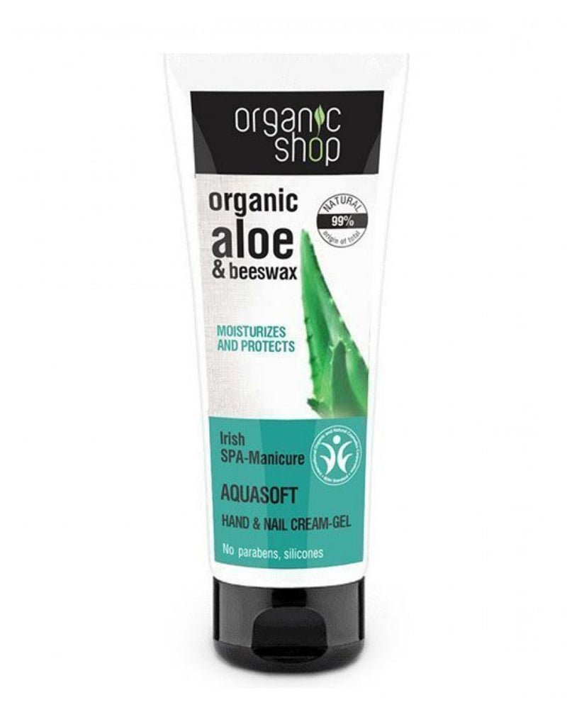 Organic Shop Hand & Nail Cream Aloe & Beeswax * 75 ML