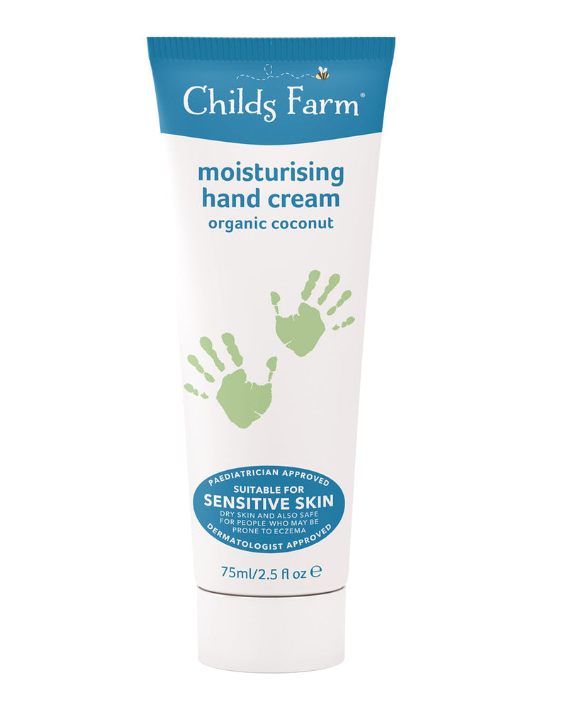 Childs Farm Moisturising Hand Cream, Unfragranced, Nourishing with Coconut * 75ML
