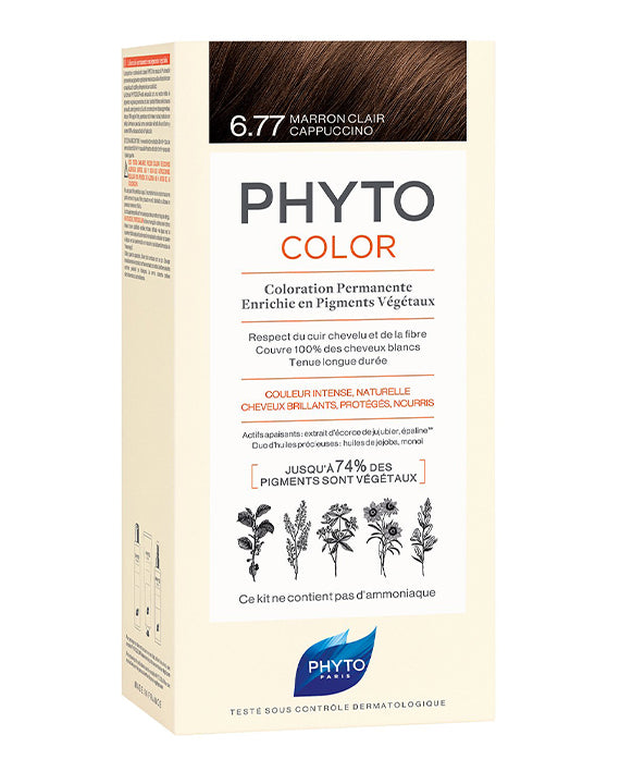 Phytocolor 6.77 light brown cappuccino
