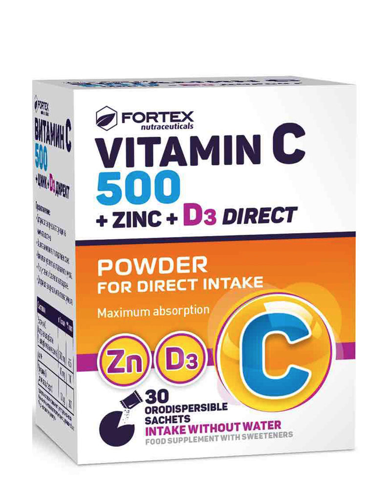 Fortex Vitamin C 500 * 30