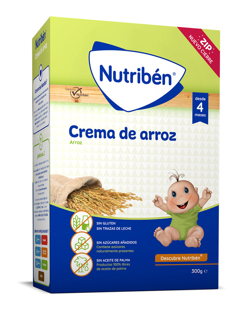 Nutriben Rice Cereals 4 Months + * 300 G