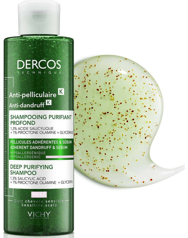 Vichy Dercos Anti-Dantruff Deep Purifying Shampoo * 250 ML