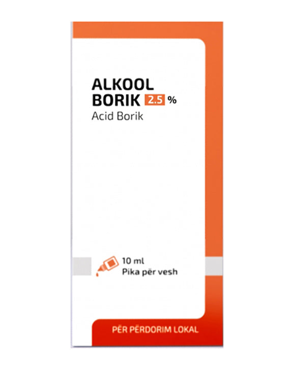 Alkool Borik 2.5% * 10 ML