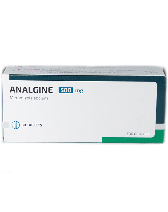 Analgine Tableta 500 MG KT* 30 – Pharmawest