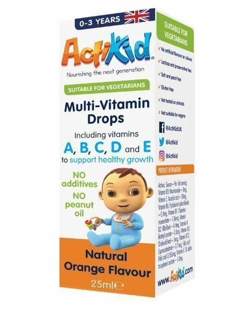 ActiKid Multi-Vitamin Drops * 25 ML