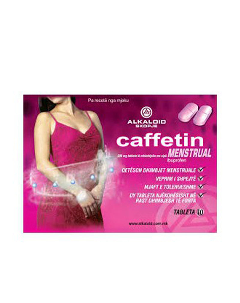 Caffetin menstrual Ibuprofen 200 MG *10