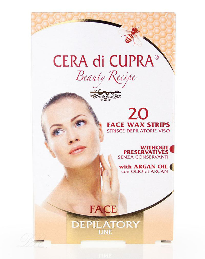 Cera Di Cupra Face Wax Strips * 20