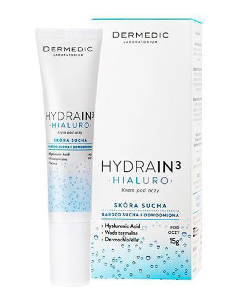 Dermedic Hydrain 3 Hialuro Under-Eye Cream * 15 ML