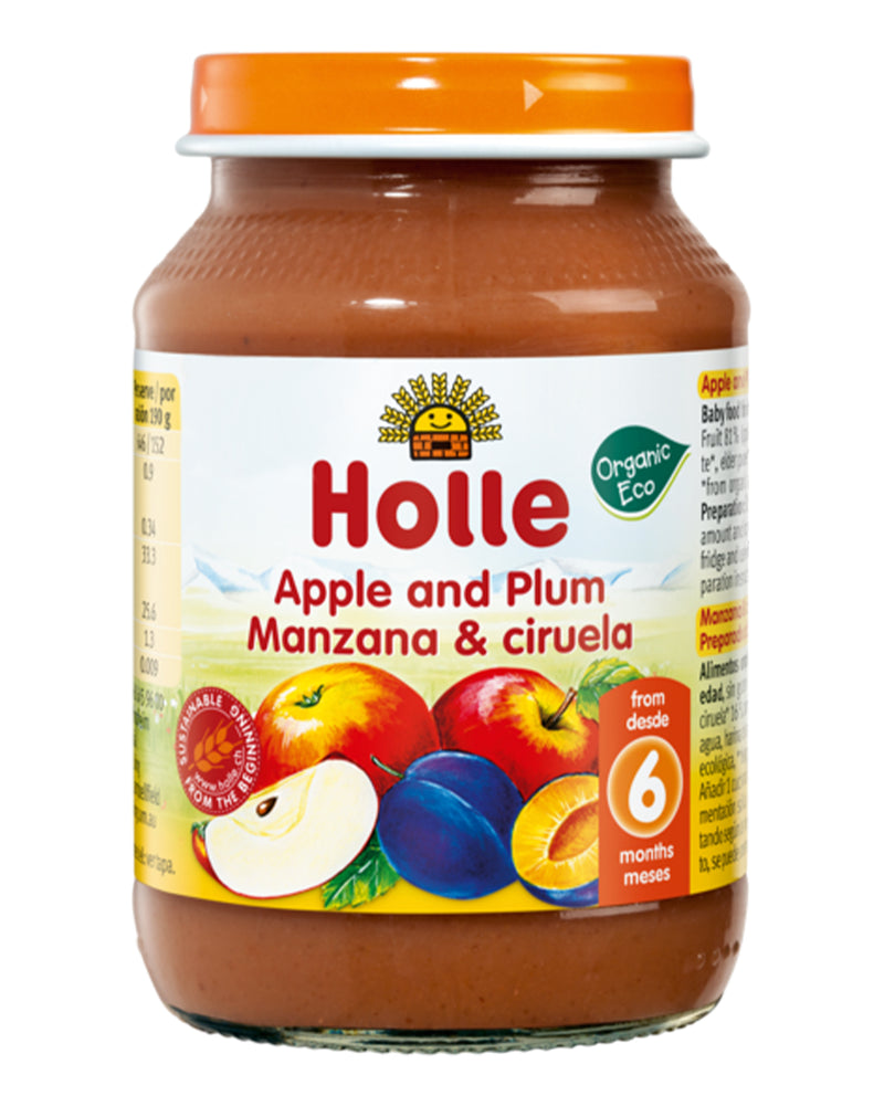 Holle Apple and Plum 6 Months + * 190 G