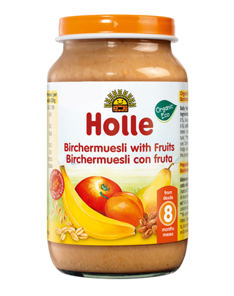 Holle Birchermuesli with Fruits 8 Months + * 220 G