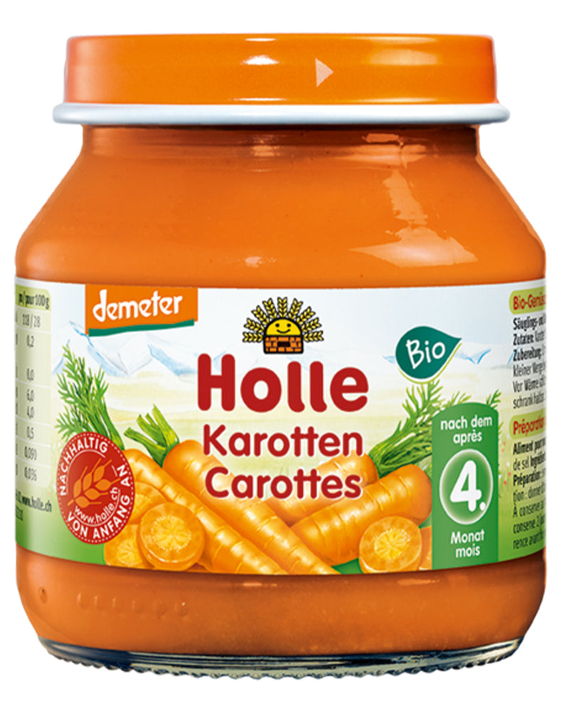 Holle Carrots 4 Months + * 125 G