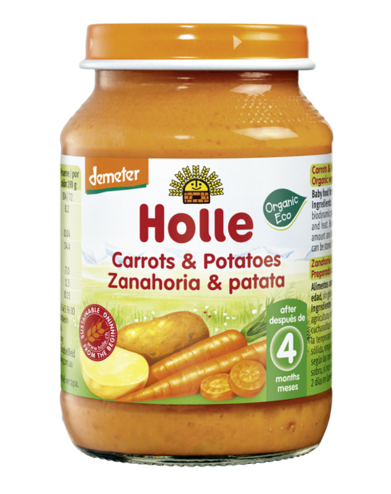 Holle Carrots & Potatoes 4 Months + * 190 G