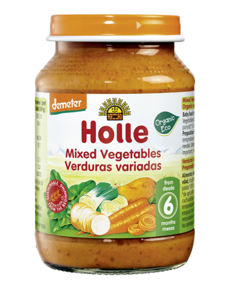 Holle Mixed Vegetables 6 Months + * 190 G