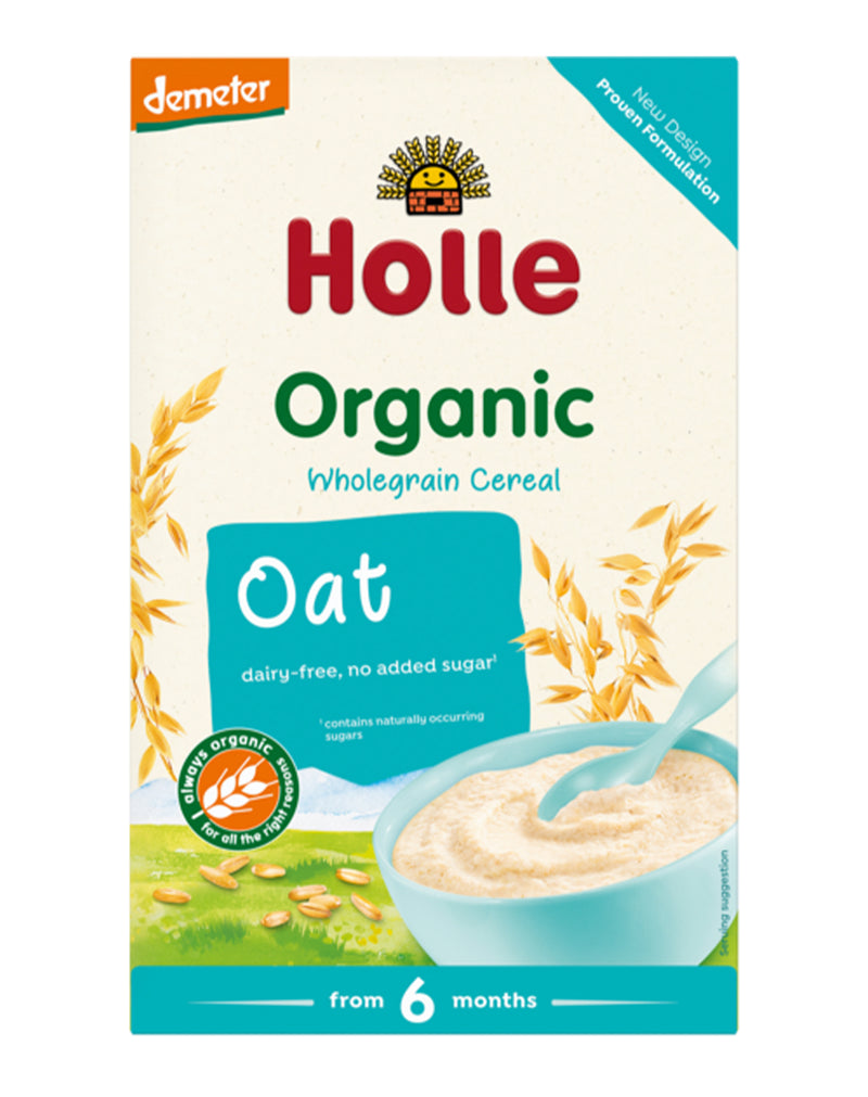 Holle Wholegrain Cereal Oat 6 Months + * 250 G