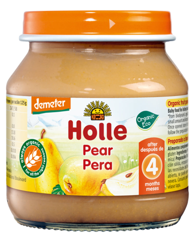 Holle Pear 4 Months + * 125 G