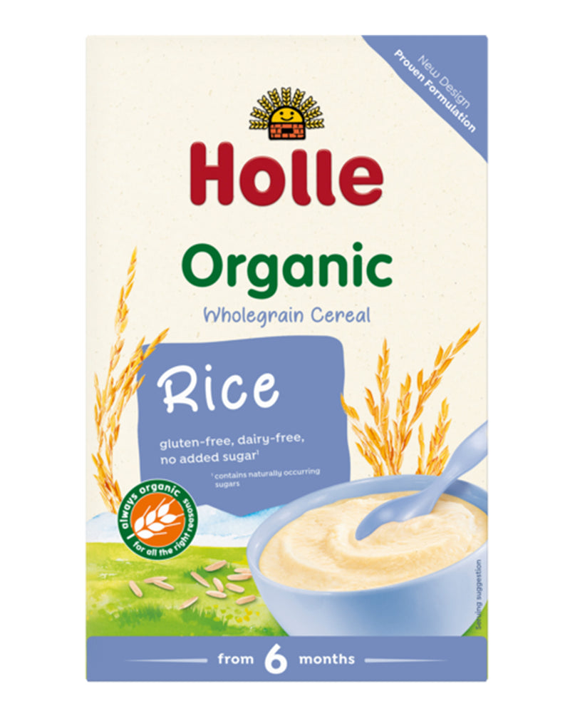 Holle Organic Wholegrain Cereal Rice 6 Months + * 250 G