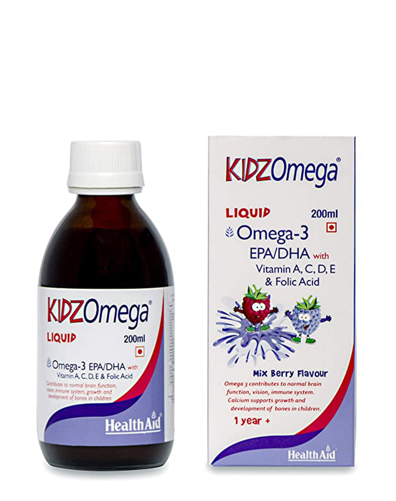 HealthAid KidzOmega Liquid * 200 ML