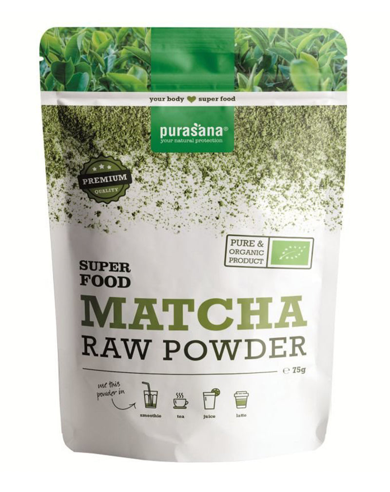 Purasana Premium Matcha Raw Powder *75 GR