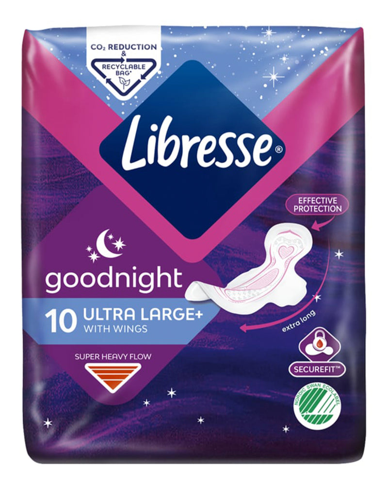 Libresse Goodnight Ultra Large + * 10