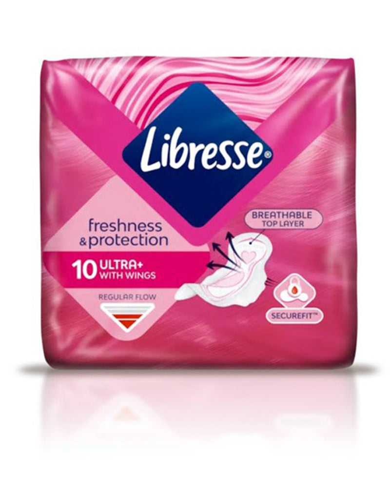 Libresse Freshness & Protection Ultra+ with Wings