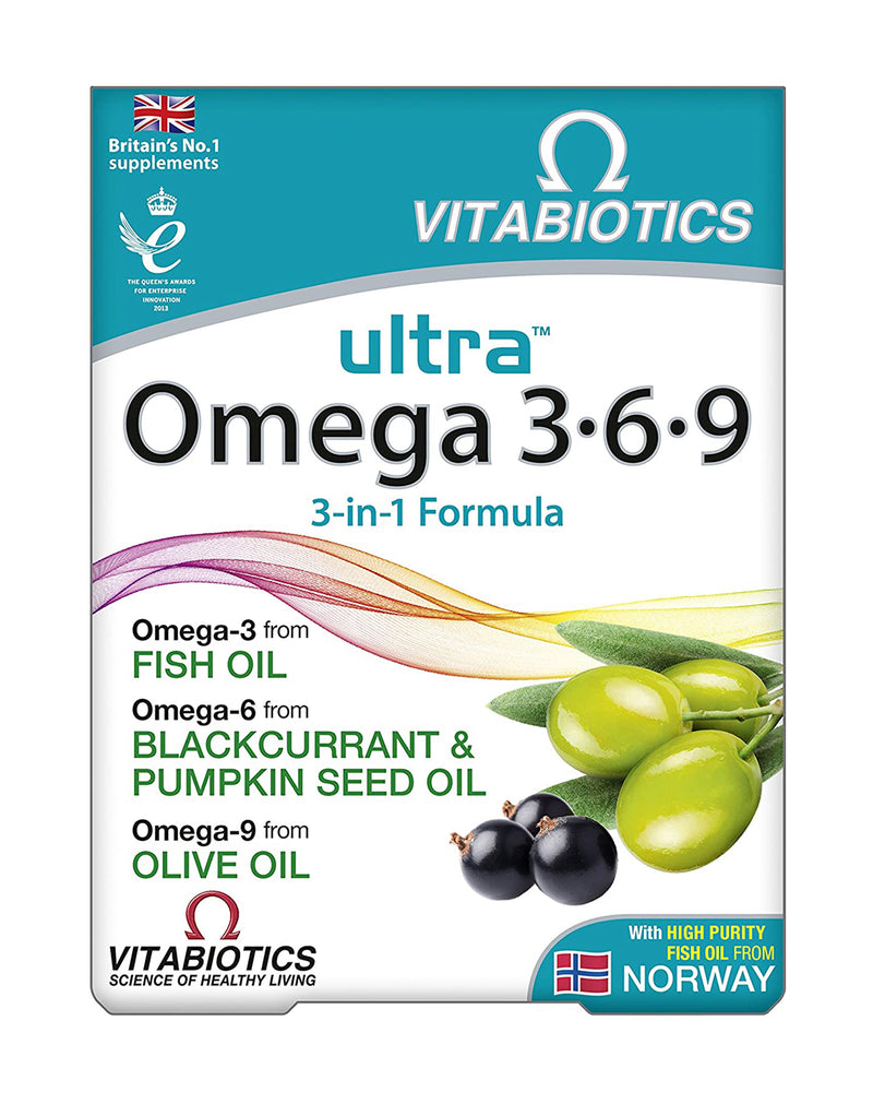 Vitabiotics Ultra Omega 3-6-9 *60