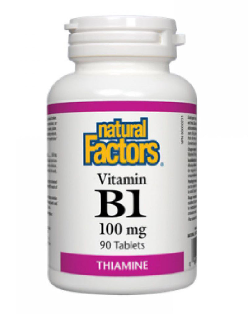 Natural Factors Vitamin B1 100 MG * 90